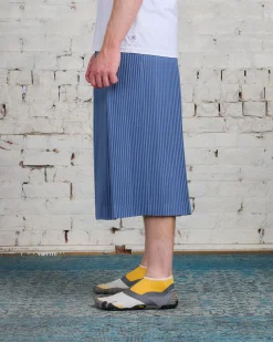 Hot HOMME PLISSÉ ISSEY MIYAKE Pleats August Relax Pant Blue Gray