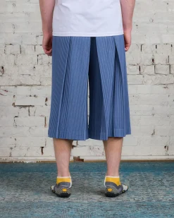 Hot HOMME PLISSÉ ISSEY MIYAKE Pleats August Relax Pant Blue Gray