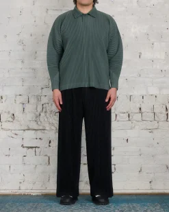 Sale HOMME PLISSÉ ISSEY MIYAKE Pleats September Straight Pant Black