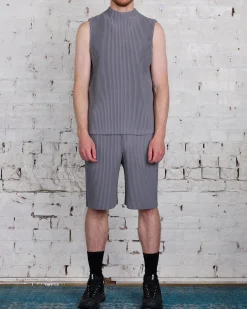 Discount HOMME PLISSÉ ISSEY MIYAKE Pleats May Vest Warm Gray