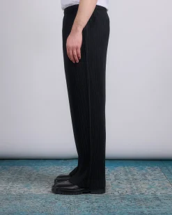 Hot HOMME PLISSÉ ISSEY MIYAKE Pleats January Straight Pant Black