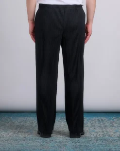 Hot HOMME PLISSÉ ISSEY MIYAKE Pleats January Straight Pant Black