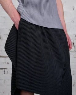 Best HOMME PLISSÉ ISSEY MIYAKE Pleats June Recatangle Skirt Coke Grey