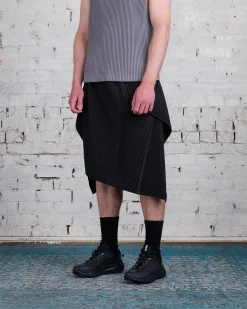 Best HOMME PLISSÉ ISSEY MIYAKE Pleats June Recatangle Skirt Coke Grey