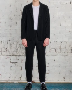 Sale HOMME PLISSÉ ISSEY MIYAKE Issey Miyake Homme Plisse Basics Blazer Black