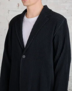 Sale HOMME PLISSÉ ISSEY MIYAKE Issey Miyake Homme Plisse Basics Blazer Black