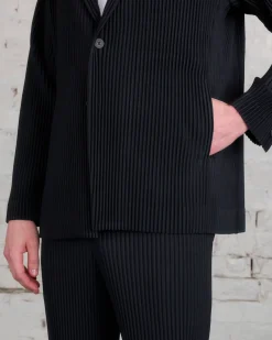 Sale HOMME PLISSÉ ISSEY MIYAKE Issey Miyake Homme Plisse Basics Blazer Black