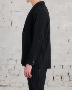Sale HOMME PLISSÉ ISSEY MIYAKE Issey Miyake Homme Plisse Basics Blazer Black