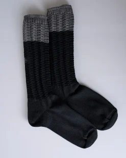 Clearance HOMME PLISSÉ ISSEY MIYAKE Issey Miyake Homme Plisse Churros Sock Charcoal