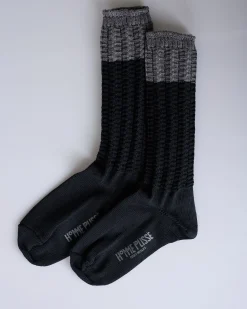 Clearance HOMME PLISSÉ ISSEY MIYAKE Issey Miyake Homme Plisse Churros Sock Charcoal