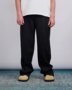 Sale Jil Sander 14 AW 28 Sharp Wool Garbardine Trouser Black