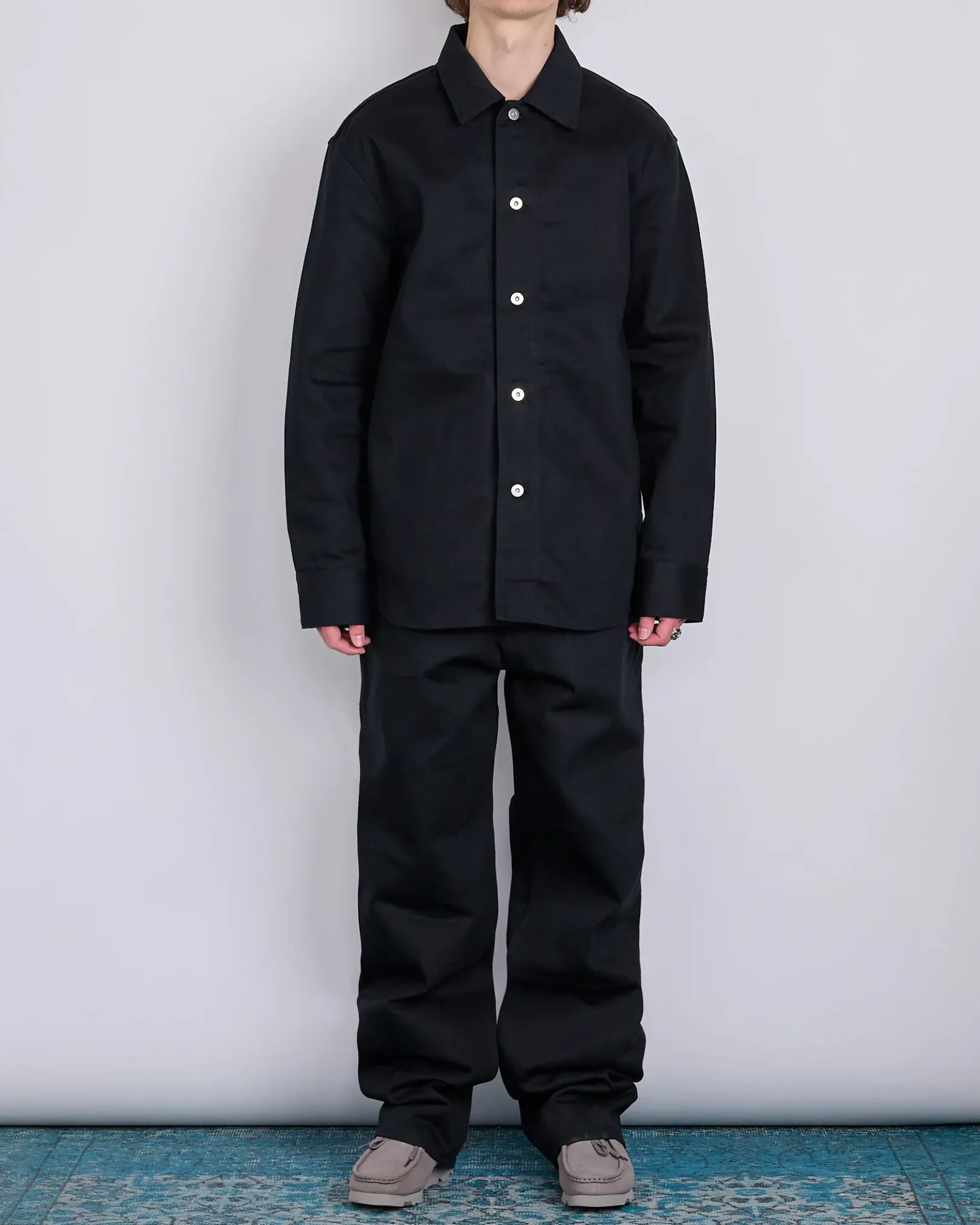 Hot Jil Sander Denim 01 Loose Trouser Jean Black