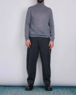 Best Jil Sander+ Elastic Waist Wool Relaxed Pant Lava Stone