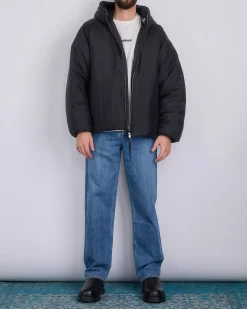 New Jil Sander+ Nylon Silk Down Jacket Black