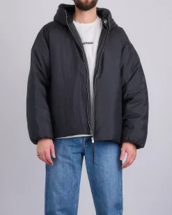 New Jil Sander+ Nylon Silk Down Jacket Black