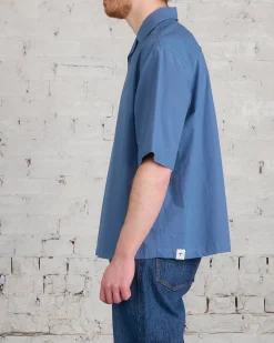 Best Jil Sander+ Poplin Camp Button Shirt French Blue