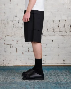 Fashion Jil Sander+ Relaxed Fit Cargo Short Black