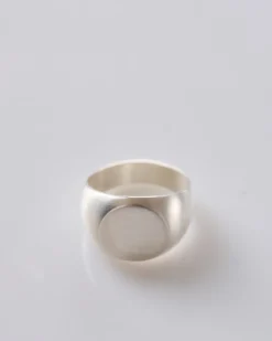 Outlet Jil Sander ZM1 C Signet Ring Silver