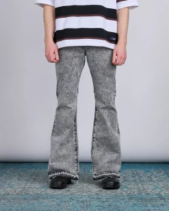 Fashion Junya Watanabe MAN Bootcut Denim Jean Wash Black