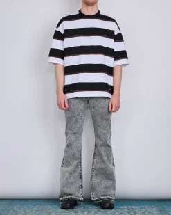 Fashion Junya Watanabe MAN Bootcut Denim Jean Wash Black