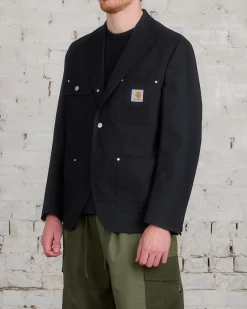 Sale Junya Watanabe MAN Carhartt Wool Duck Blazer Black