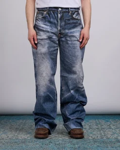 Best Junya Watanabe MAN Levi's Inkjet BerBerJin Jean Indigo