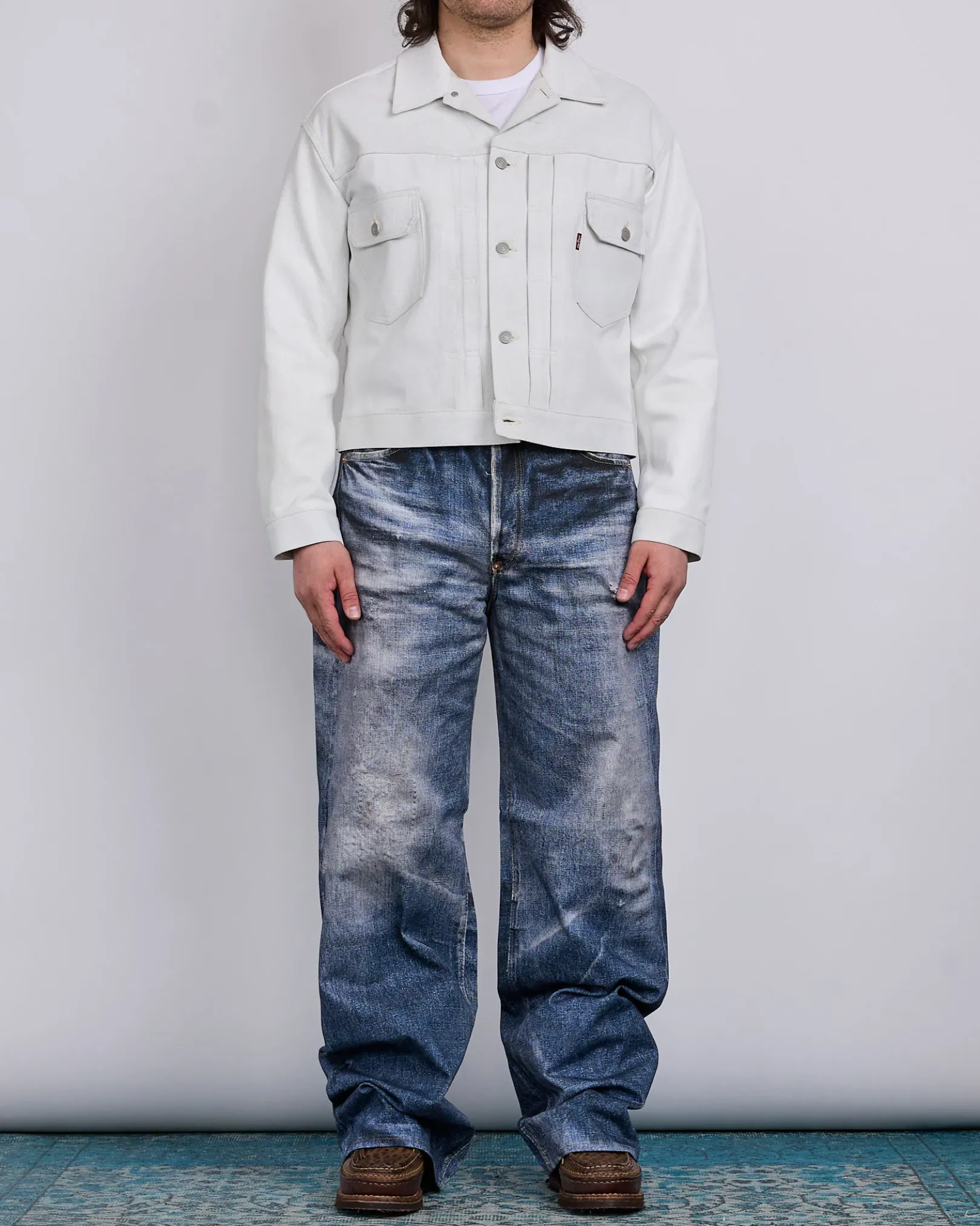 Best Junya Watanabe MAN Levi's Inkjet BerBerJin Jean Indigo