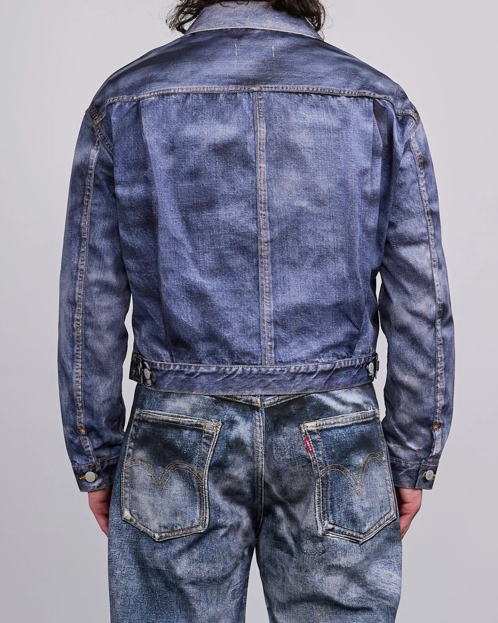 Hot Junya Watanabe MAN Levi's Inkjet BerBerJin Jacket Indigo