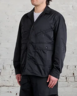 Online Junya Watanabe MAN Nylon Cargo Button Shirt Black