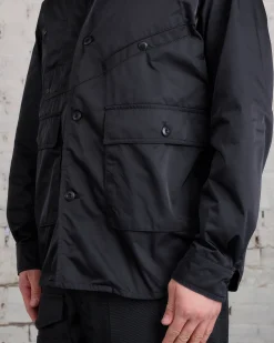 Online Junya Watanabe MAN Nylon Cargo Button Shirt Black