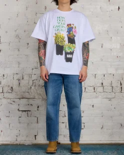 Best JW Anderson Cropped Straight Leg Jean Mid Blue Denim