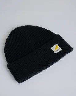 Clearance JW Anderson Logo Patch Beanie Black