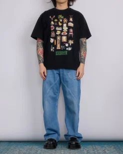 New JW Anderson Twisted Workwear Jeans Light Blue