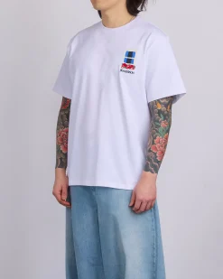Best JW Anderson Window Embroidery T-Shirt White