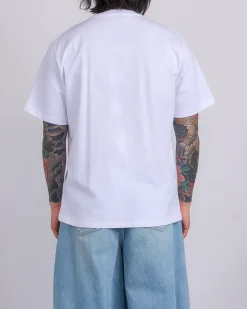 Best JW Anderson Window Embroidery T-Shirt White