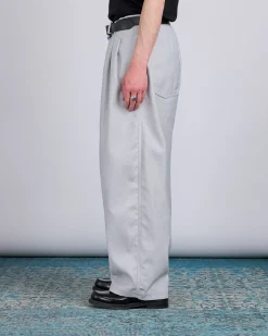 Online LaFrance Double Pleated Denim Light Blue