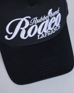Sale LaFrance Rubberband Rodeo Hat Black/White