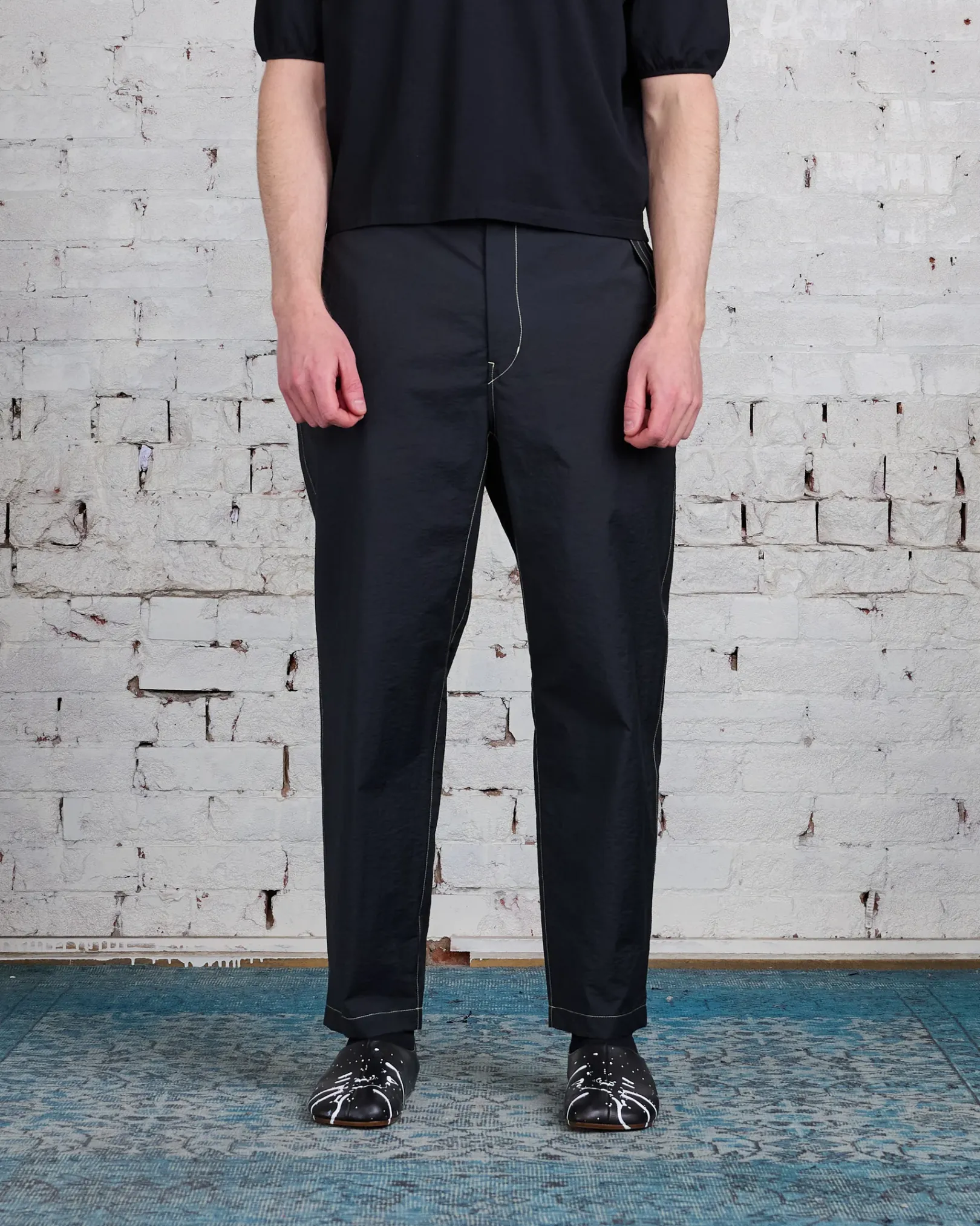 Best LEMAIRE Belted Carrot Pant Black