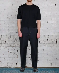 Best LEMAIRE Belted Carrot Pant Black