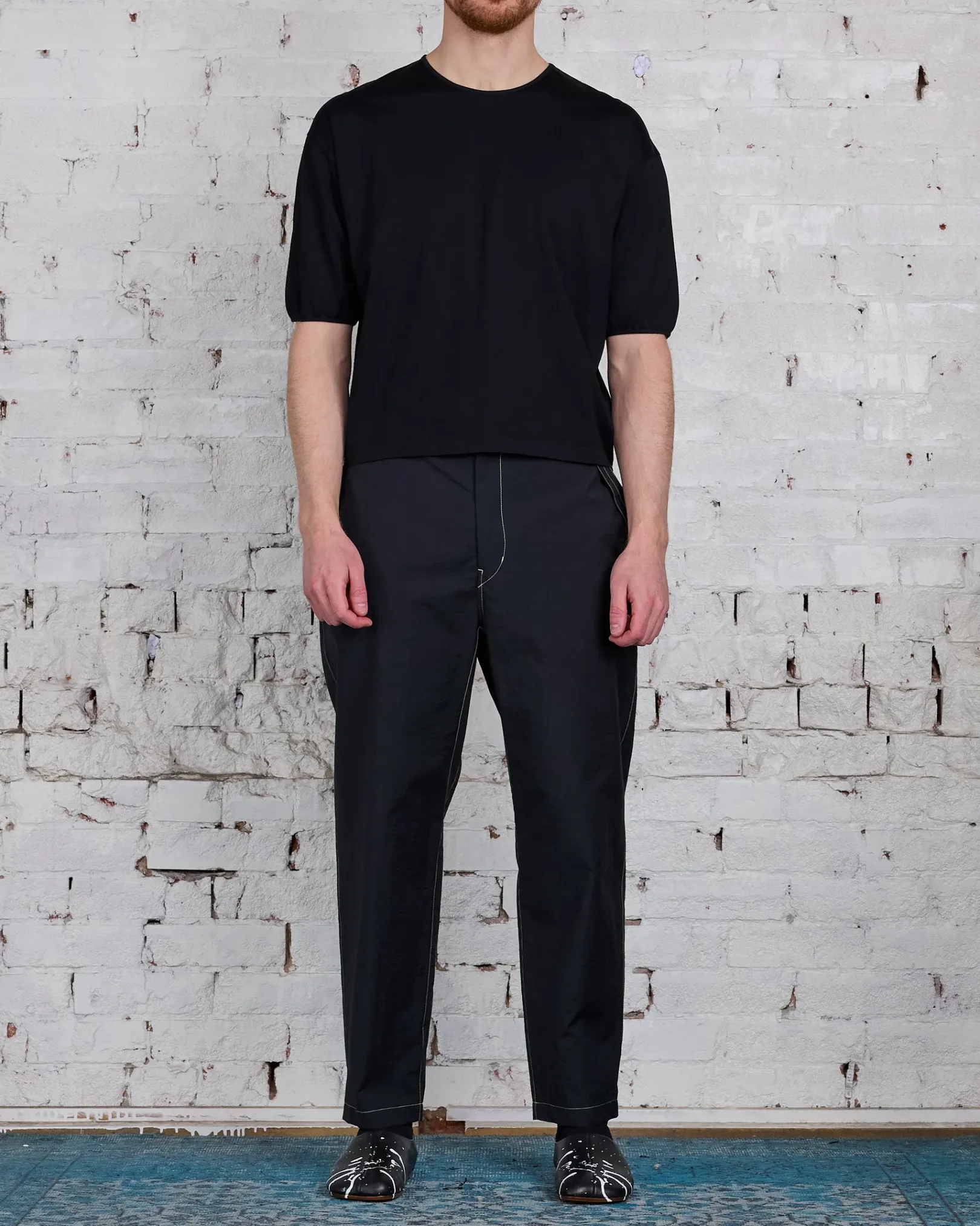 Best LEMAIRE Belted Carrot Pant Black