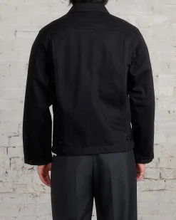 Outlet Lemaire Boxy Heavy Denim Jacket Black