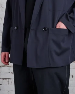 Best LEMAIRE DB Workwear Jacket Jet Black