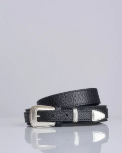 Online Lemaire Minimal Western Belt Black