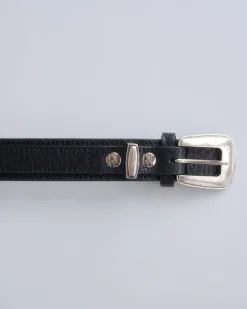 Online Lemaire Minimal Western Belt Black