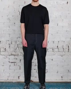 Outlet LEMAIRE SS Relaxed T-Shirt Black