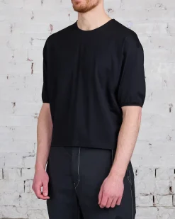 Outlet LEMAIRE SS Relaxed T-Shirt Black