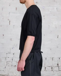Outlet LEMAIRE SS Relaxed T-Shirt Black