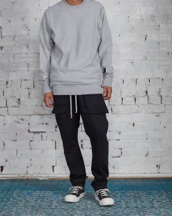 Outlet LESS 17 LESS17 Basis Crew Grey Heather