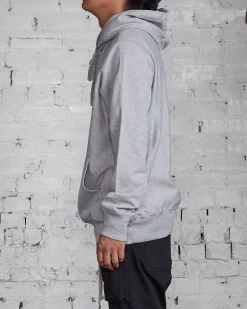 Fashion LESS 17 LESS17 Basis Hood Grey Heather
