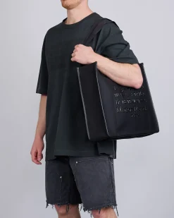 Clearance Maison Margiela Cabas Shopping Bag Large Black Black